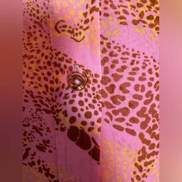 Cabi Minx Leopard Blouse, large - Picture 4 of 8